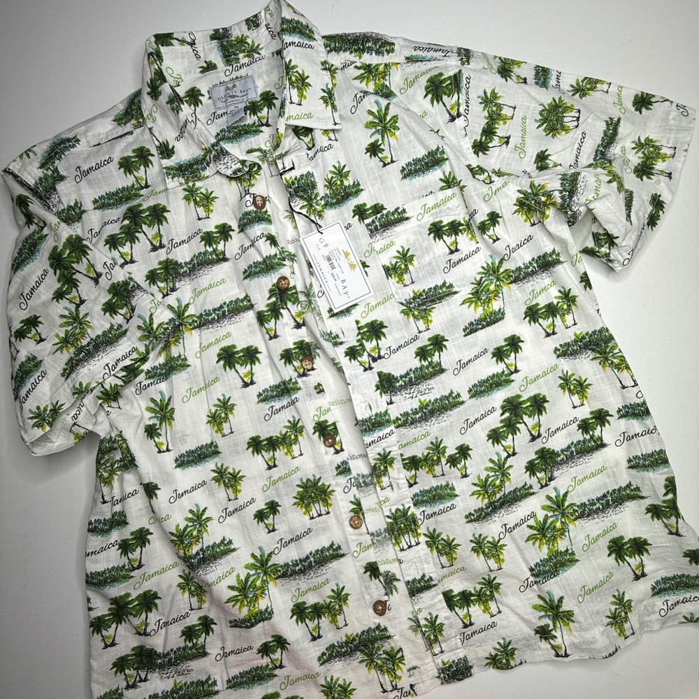NWOT button down Jamaica
